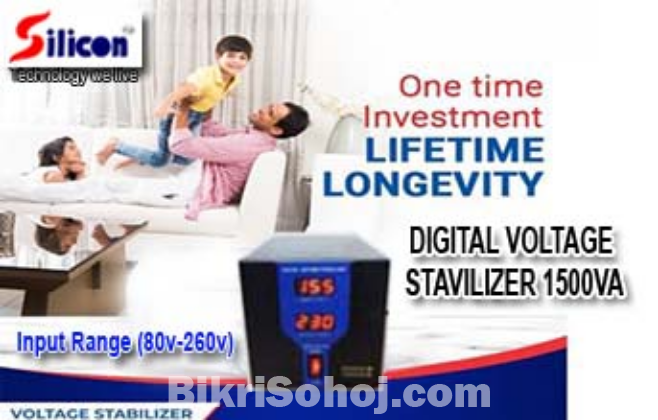 DIGITAL STABILIZER 1.5KVA(80V-260V)